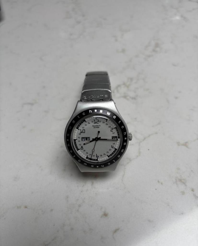 Swatch Irony horloge dames, Sieraden, Tassen en Uiterlijk, Horloges | Dames, Gebruikt, Swatch, Staal, Ophalen of Verzenden