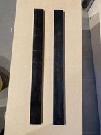 Lundia rechte plinten 80cm (2 stuks) (zwart geverfd), Ophalen, Gebruikt