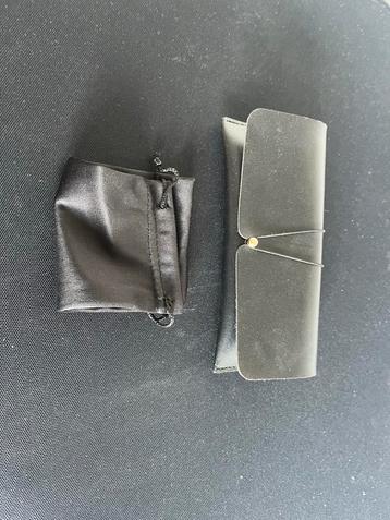 46 Brilhoesjes met zakje - Zwart & Beige beschikbaar voor biedingen