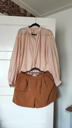 Soepele blouse Mao kraag, Ophalen of Verzenden, Zo goed als nieuw, Roze