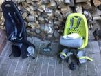 Yepp fietsstoeltje groen met slaaprol Nijntje en windscherm, Kinderen en Baby's, Ophalen of Verzenden, Gebruikt