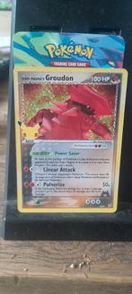 Team magma groudon holo rare, Hobby en Vrije tijd, Verzamelkaartspellen | Pokémon, Ophalen of Verzenden, Zo goed als nieuw, Losse kaart