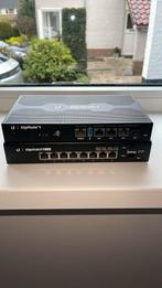 Ubiquiti EdgeRouter 4 en EdgeSwitch 8 combi, Router, Ophalen of Verzenden, Zo goed als nieuw