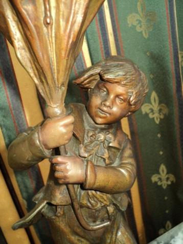 2 zamak kinderen met paraplu beschikbaar voor biedingen