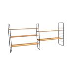 Vintage wandsysteem wandrek jaren '60 '70 midcentury retro, Huis en Inrichting, Verzenden, Zo goed als nieuw