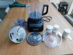 KitchenAid foodprocessor zwart, Ophalen, Gebruikt, 3 snelheden of meer, 2 tot 3 liter