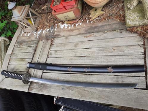 Japan Katana/Samoeraizwaard fr Heft/Szuba Gegraveerde Schede, Verzamelen, Militaria | Algemeen, Overige soorten, Zwaard of Sabel