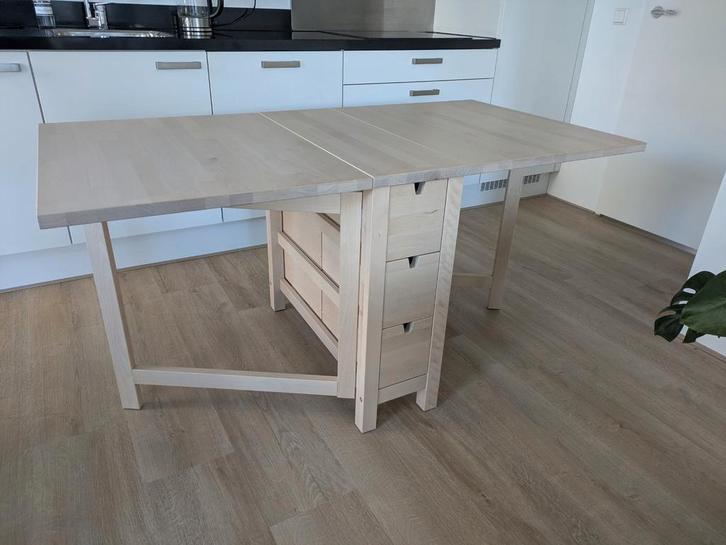 IKEA NORDEN
Klaptafel, berken, Huis en Inrichting, Tafels | Eettafels, Gebruikt, 50 tot 100 cm, Rechthoekig, Ophalen