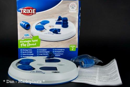 Trixie Dog Activity Flip Board Strategiespel, Dieren en Toebehoren, Hondenspeelgoed, Nieuw, Intelligentiespeelgoed, Ophalen