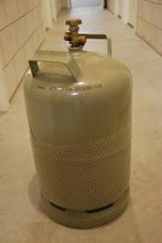 Gasfles, Caravans en Kamperen, Kampeeraccessoires, Ophalen, Gebruikt