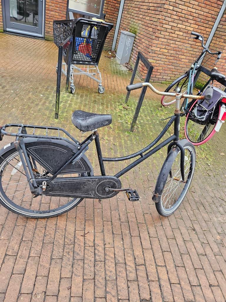 Omafiets - Gebruikt, Onbekend, Versnellingen, Ophalen of Verzenden, 53 tot 56 cm