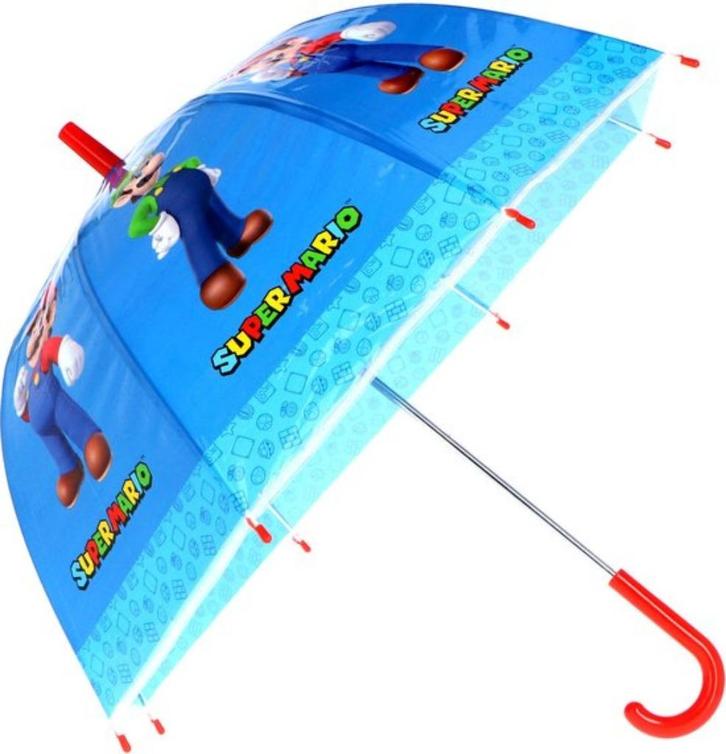 Mario paraplu 45cm mist rood dopje aan de zijkant | voor €5, Sieraden, Tassen en Uiterlijk, Paraplu's, Nieuw, Rood, Ophalen of Verzenden