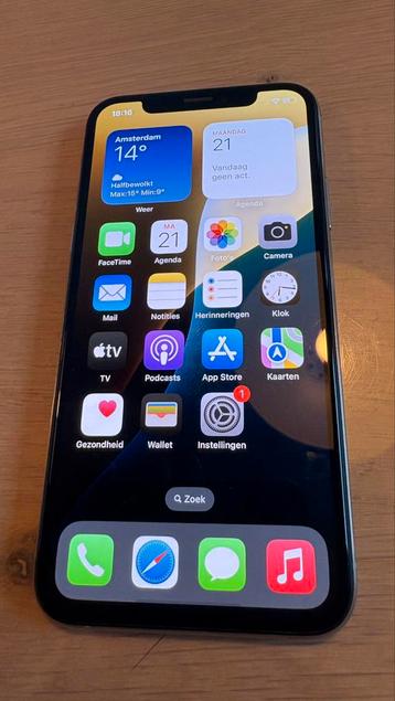 IPhone Xs Silver 64GB beschikbaar voor biedingen