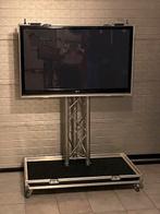 LG 50 inch Plasma Scherm in Flightcase - Presentaties, Feest, Ophalen, Gebruikt, Tv en Weergevers