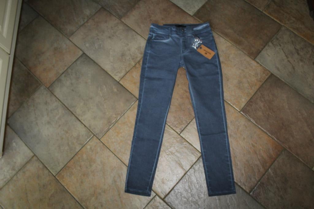 Soyaconcept lana donkerblauwe stretch broek mt 44/31 KOOPJE