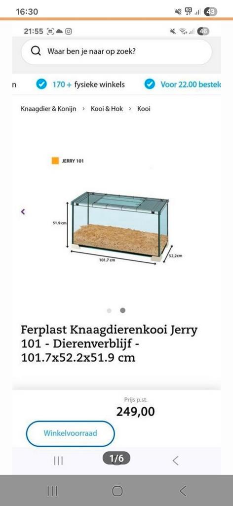 Hamsterhok, kooi. Ideaal voor hamsterscaping!, Dieren en Toebehoren, Knaagdieren en Konijnen | Hokken en Kooien, Zo goed als nieuw