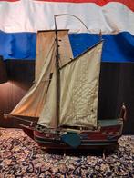 Antiek zeilschip model statenjacht/ vrachtschip / voc, Hobby en Vrije tijd, Modelbouw | Boten en Schepen, Ophalen, Zo goed als nieuw