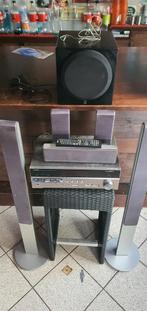 Yamaha versterker en woofer. Met sony surround boxen, Audio, Tv en Foto, Home Cinema-sets, Ophalen, Gebruikt, 70 watt of meer