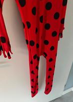 2 x Miraculous Ladybug kostuum maat 150 inclusief masker, Ophalen of Verzenden, Zo goed als nieuw, Jongen of Meisje