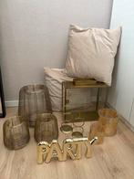 Gouden Woondecoratie Set, Huis en Inrichting, Ophalen, Zo goed als nieuw