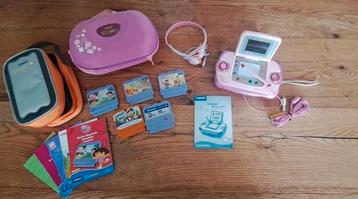 VTech V.Smile Pocket + Kidizoom Camera + Games beschikbaar voor biedingen