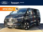 Ford Transit Custom 320 2.0 TDCI 170pk Sport DC AWD | Elektr, Auto's, Bestelauto's, Automaat, Adaptive Cruise Control, Zwart, 4 cilinders