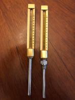 Koperen Scheeps Thermometers Stoom Nautisch Antiek, Antiek en Kunst, Ophalen of Verzenden, Koper