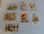 Ansichtkaarten, antiek met kinder prentjes 1930, 7 stuks, Ophalen of Verzenden, 1920 tot 1940, Gelopen, Zuid-Holland