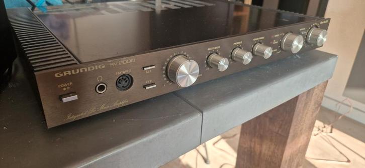 Grundig SV 2000 Vintage Versterker, Audio, Tv en Foto, Versterkers en Receivers, Gebruikt, Stereo, Overige merken, Ophalen