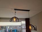 Mooie hanglamp met industrieel design, Huis en Inrichting, Lampen | Hanglampen, Ophalen, Zo goed als nieuw, Metaal, Minder dan 50 cm