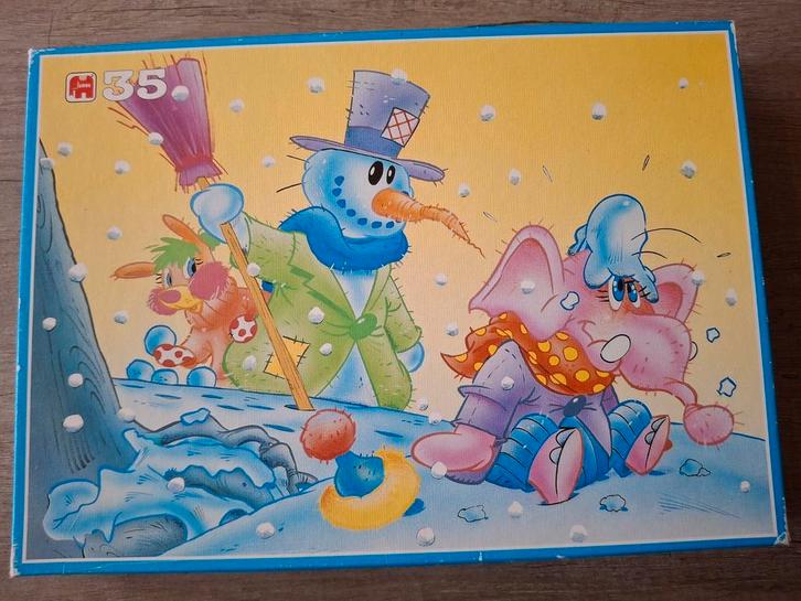 Carebears x Popples puzzel + strip, Verzamelen, Speelgoed, Gebruikt, Ophalen of Verzenden
