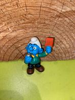 Smurfen scheidsrechter smurf met rode kaart, Verzamelen, Ophalen of Verzenden, Zo goed als nieuw, Verschillende Smurfen