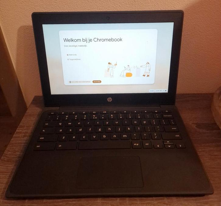 HP Chromebook 11MK G9 EE Touchscreen - Goede Staat, Computers en Software, Chromebooks, Gebruikt, 11 inch, 4 GB of minder, 32 GB of minder