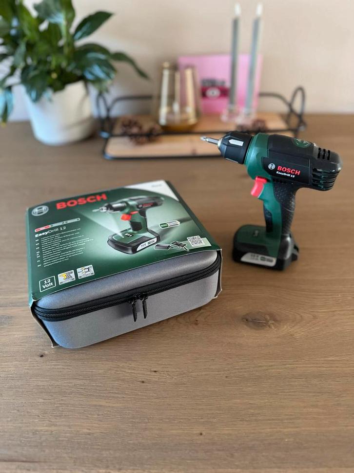 Bosch EasyDrill 12 Accuboormachine Nieuw, Doe-het-zelf en Verbouw, Gereedschap | Boormachines, Nieuw, Boor- en Schroefmachine