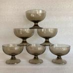 Vintage rookglas champagne of cocktailglazen, Ophalen of Verzenden, Zo goed als nieuw, Overige typen