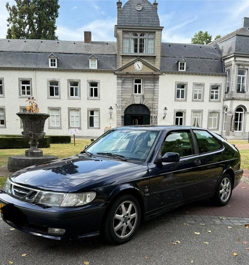 Saab 9-3 2.0 T Coupe AUT 2000 Blauw, Auto's, Saab, Particulier, Saab 9-3, Benzine, Coupé, Automaat, Origineel Nederlands, Blauw