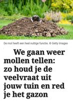 Mollen en woelmuis verjager -tuin vrij van mollen en muizen!, Ophalen of Verzenden