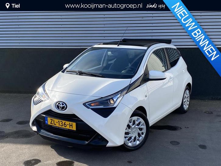 Toyota Aygo 1.0 VVT-i x-play Cabrio, Apple Carplay/Android A, Auto's, Toyota, Bedrijf, Te koop, Aygo, ABS, Achteruitrijcamera