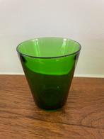 4 vintage groene glazen, Ophalen of Verzenden