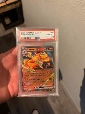 Charizard ex psa 10 beschikbaar voor biedingen