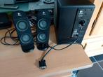 Logitech X-230 speakers set met subwoofer, Computers en Software, Pc speakers, Ophalen of Verzenden, Zo goed als nieuw
