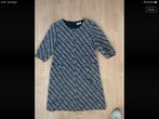 Max&Co jurk mt M 3/4 mouw d.blauw/ wit, Kleding | Dames, Ophalen of Verzenden, Zo goed als nieuw, Maat 38/40 (M)