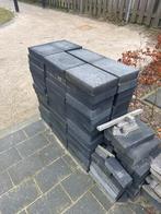 Antraciet stenen 20x30 - 80 stuks, Tuin en Terras, Tegels en Klinkers, Ophalen, Gebruikt, Klinkers, Minder dan 5 m²