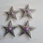 Pimp je zadel en hoofdstel: 4 ster concho's zilver/ paars, Dieren en Toebehoren, Paarden en Pony's | Hoofdstellen en Tuigage, Ophalen of Verzenden