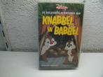vhs 83a knabbel en babbel doldwaze avonturen, Alle leeftijden, Ophalen of Verzenden, Zo goed als nieuw