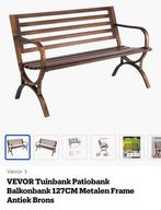 Tuinbank patiobank, Doe-het-zelf en Verbouw, Verwarming en Radiatoren, Minder dan 30 cm, Radiator, Nieuw, Minder dan 60 cm