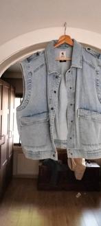 Jeans gilet, Kleding | Heren, Ophalen of Verzenden, Zo goed als nieuw, Overige maten, Blauw