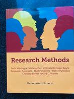 Research Methods, Ophalen of Verzenden, Beta, Zo goed als nieuw, WO