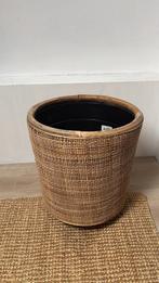 Plantenmand naturel, Rond, Zo goed als nieuw, Minder dan 40 cm, Ophalen