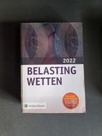 Belastingwettenbundel 2022, Boeken, Economie, Management en Marketing, Gelezen, Accountancy en Administratie, Ophalen, Wolters Kluwer